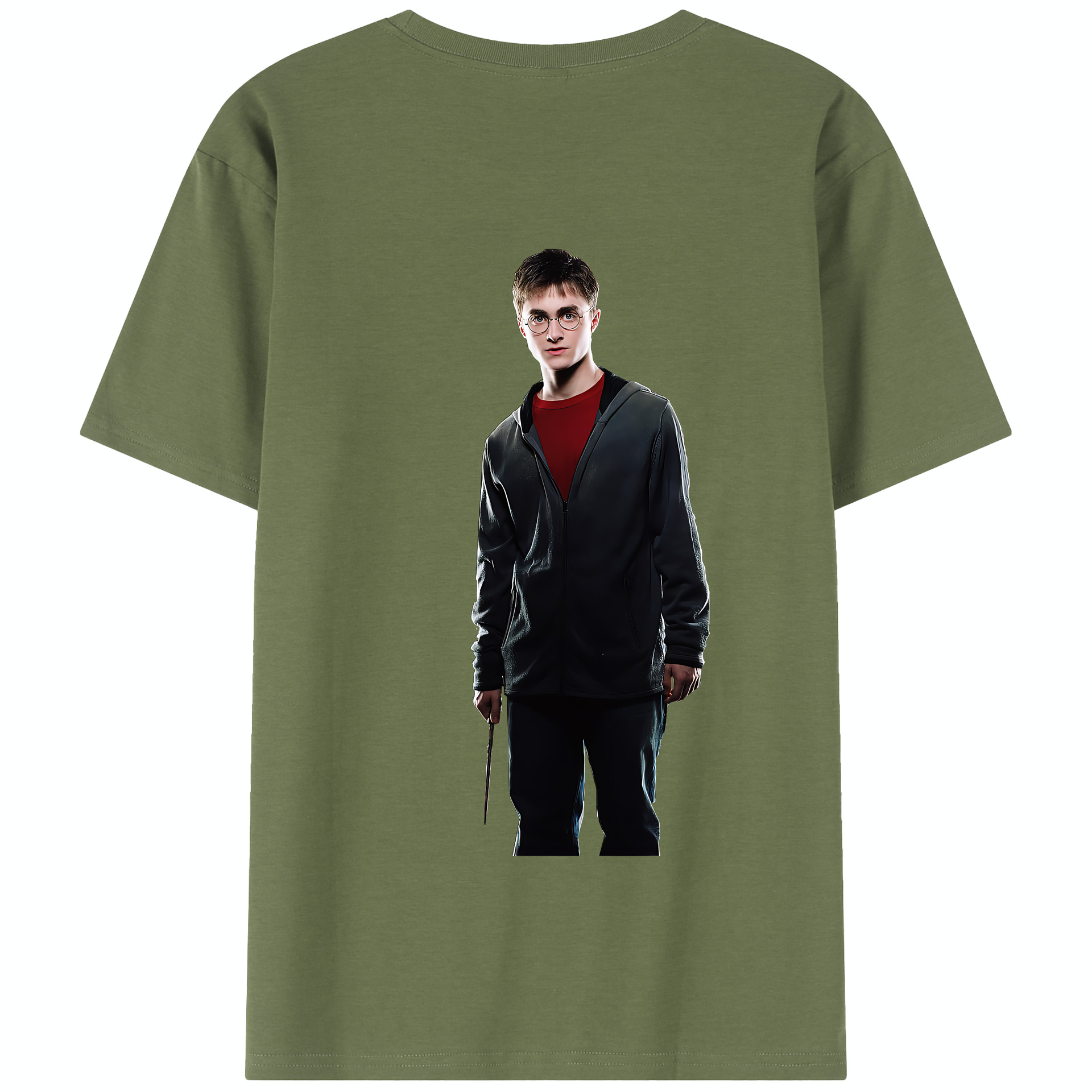 （画像用） Harry Potter ハリー・ポッターシリーズ 綿100％半袖Tシャツ（背面プリント）
